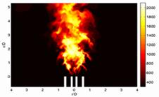 Non-Premixed Swirl Flame<br>(TD1 Burner)